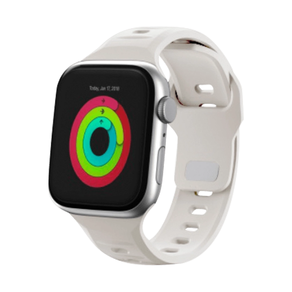 Ремінець Blueo Fluoro Rubber Sport Watch Band 42/44/45/49 mm White