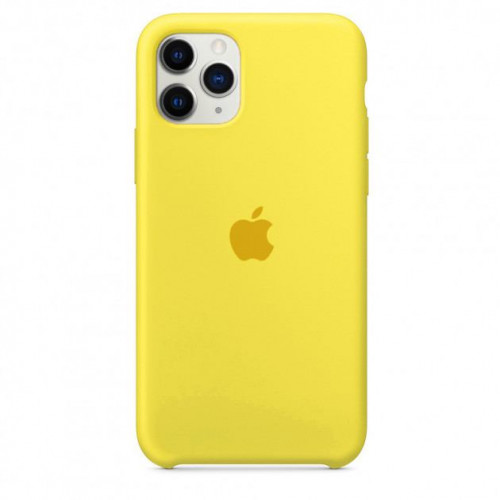 Чохол MaiKai Silicone для iPhone 11 Pro - Fluorescence Yellow