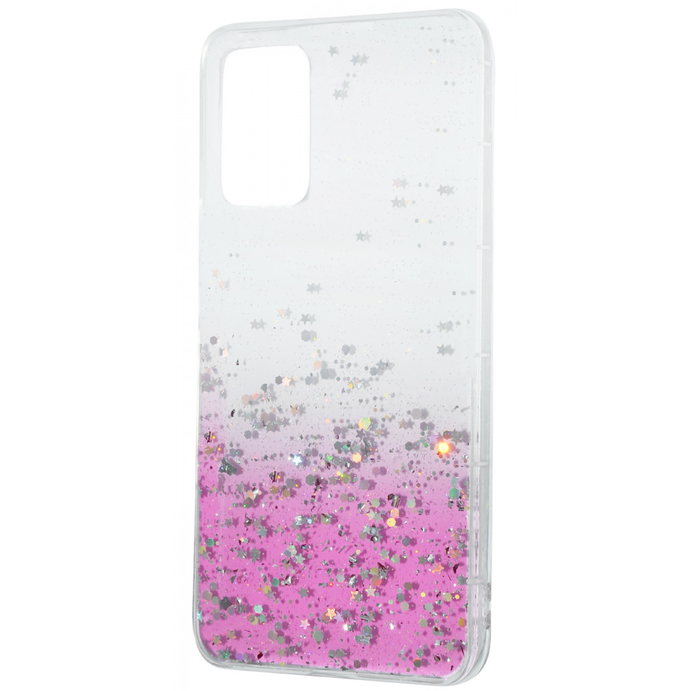 Чохол WAVE Confetti Case (TPU) Xiaomi Redmi 9T/Poco M3/Redmi 9 Power (white/pink)