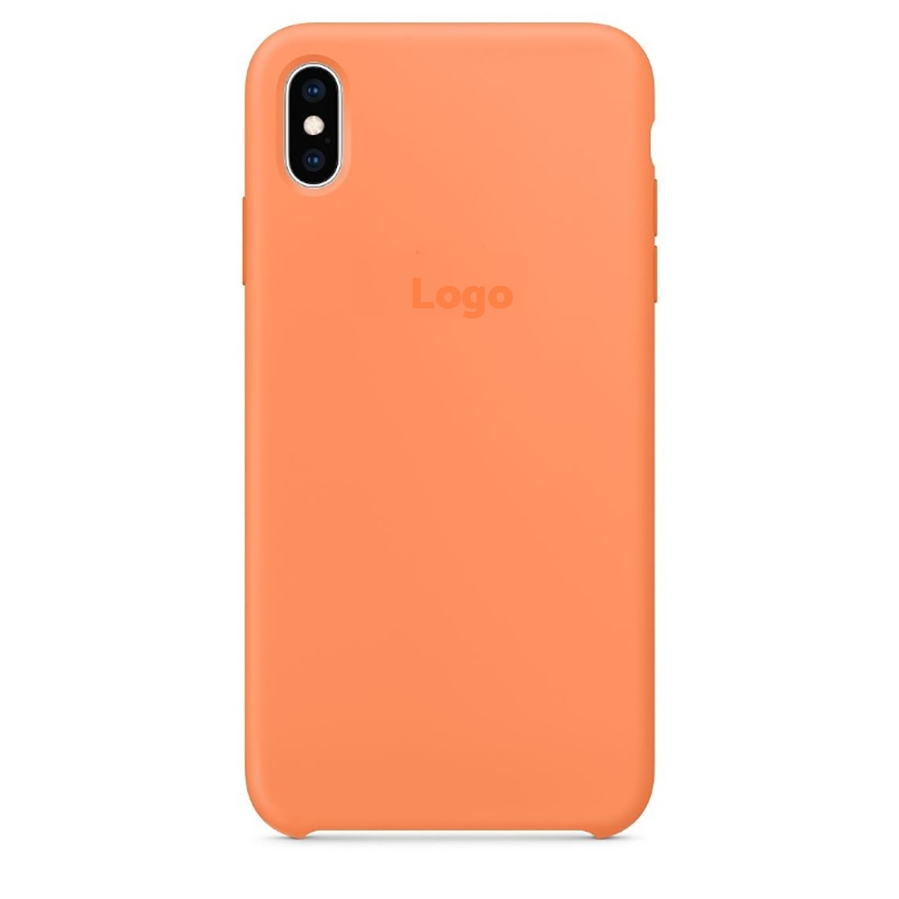 Чохол MaiKai Elite Silicone для iPhone Xs Max - Papaya