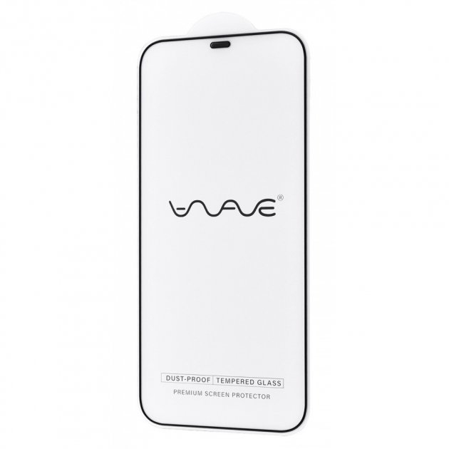 Захисне скло WAVE Dust-Proof iPhone 12 Pro Max (чорний)