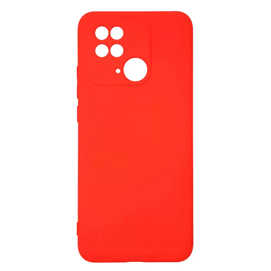 Чохол Full Silicone for Xiaomi Redmi 10C Red