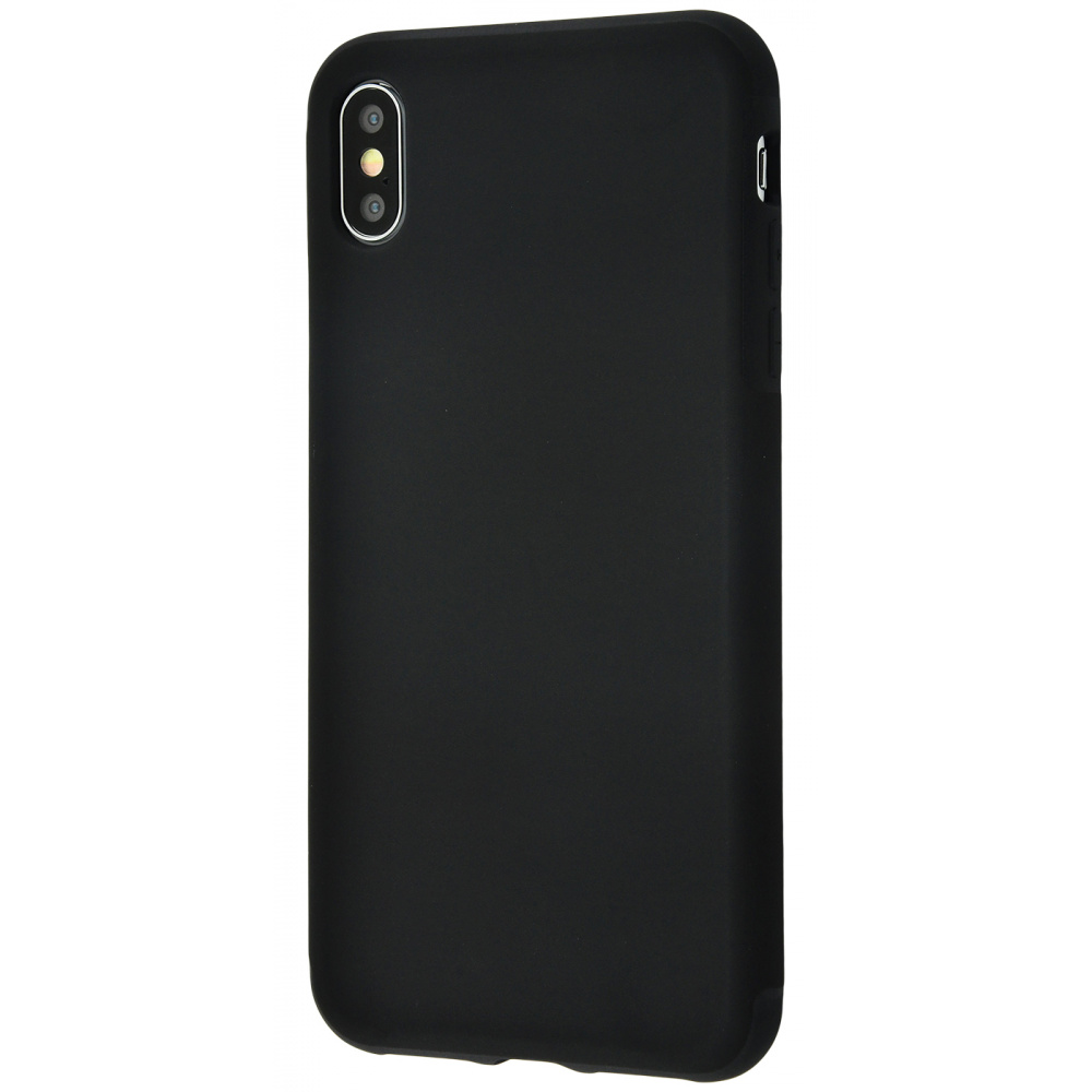 Чохол Strong Matt (TPU) for iPhone Xs Max Black