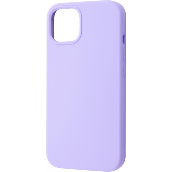 Чохол Silicon Case Full Cover iPhone 13 mini (light purple)