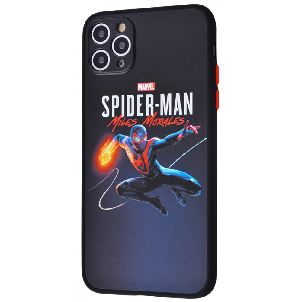 Чохол Game Heroes Case (PC+TPU) iPhone 11 Pro Max (людина-павук)