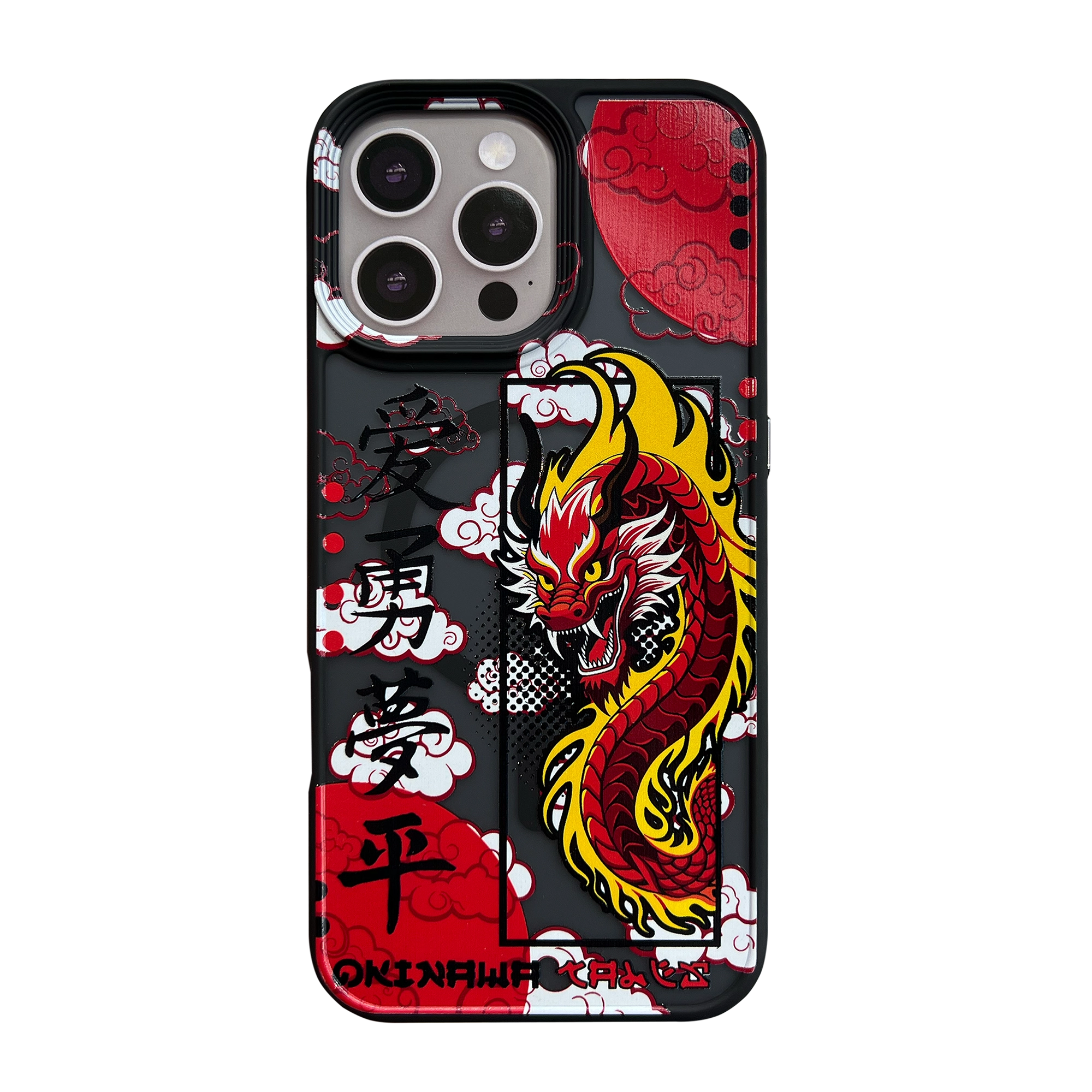 Чохол MaiKai Strong Art Series with Magnetic для iPhone 16 Pro Max (Dragon)