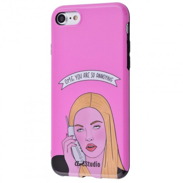 Чохол ArtStudio Case Grl Power Series (TPU) для iPhone 7/8/SE Pink