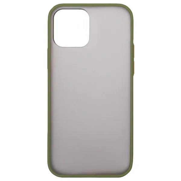 Чохол Shadow Matte Case (PC+TPU) for iPhone 12/12 Pro - Army Green