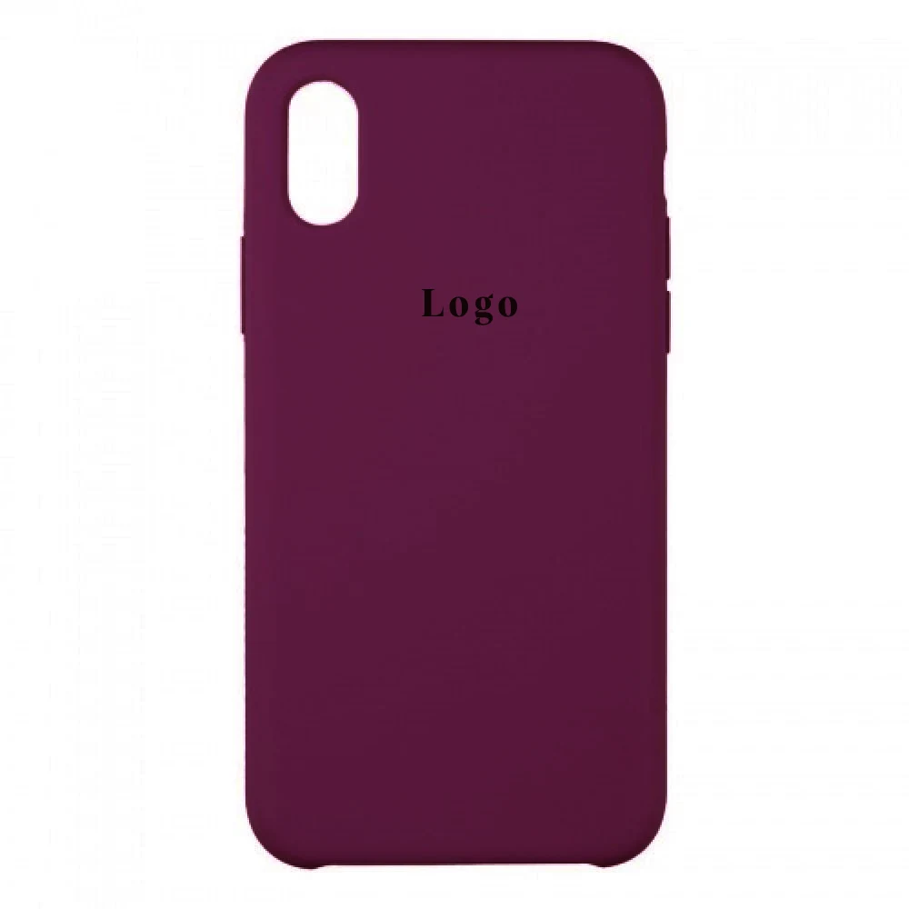 Чохол MaiKai Silicone для iPhone Xs Max - Violet