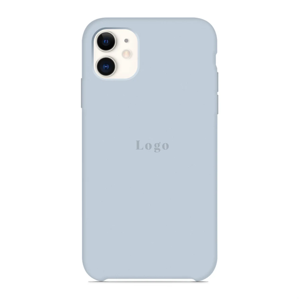 Чохол MaiKai Silicone для iPhone 11 - Grey Blue