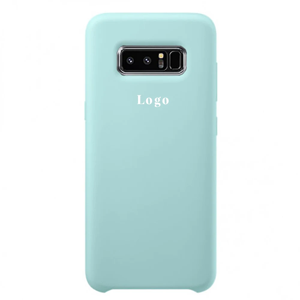 Чохол Silicone Case для Samsung Note 8 - Light Blue