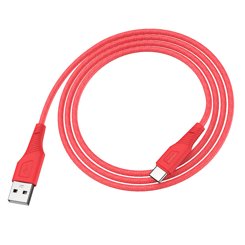 Кабель Puzoo Sport Anti -Winding Series Type-C Cable (1m) Red