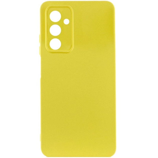 Чохол Silicone Cover Lakshmi Full Camera (AAA) для Samsung Galaxy A34 5G (Жовтий / Yellow)