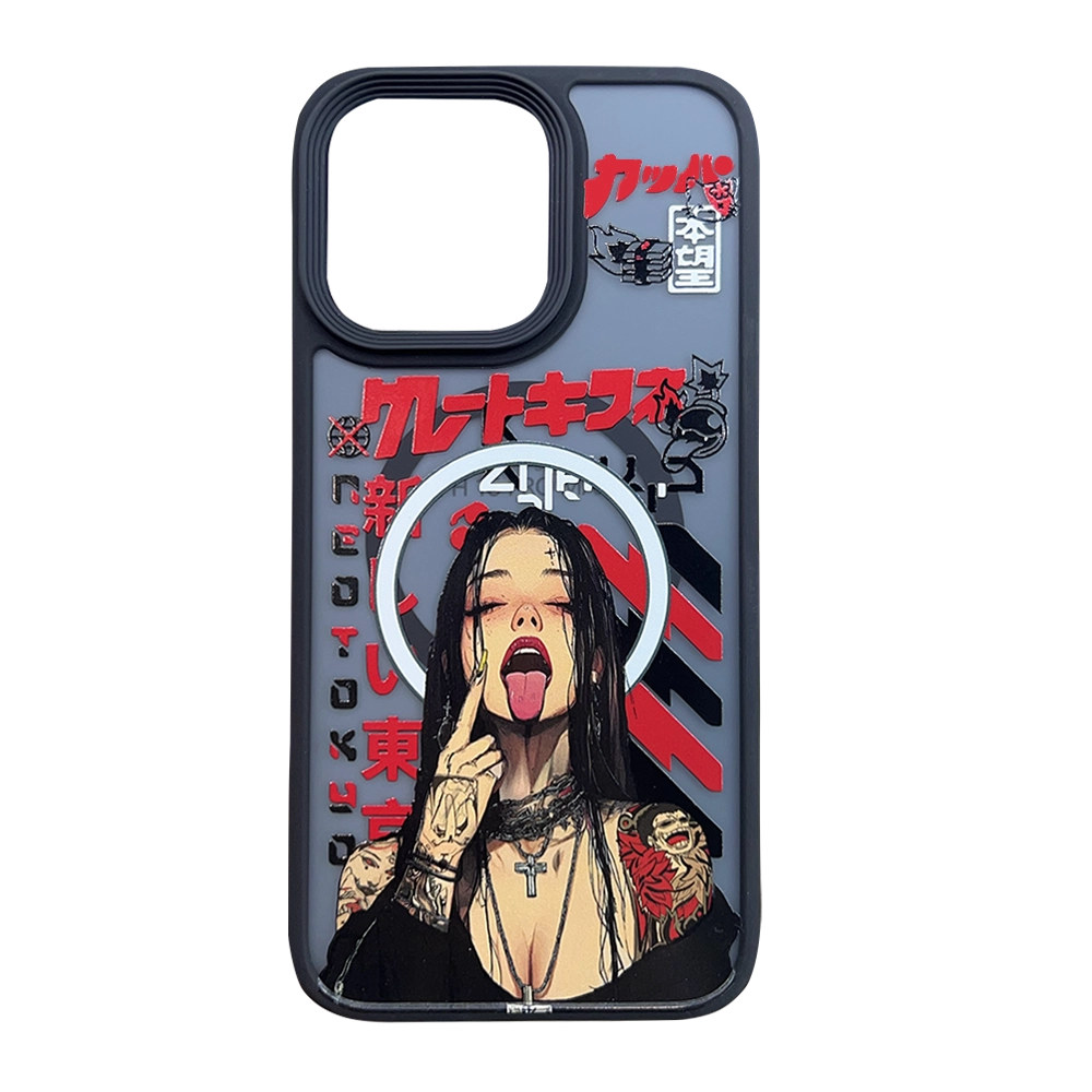 Чохол MaiKai Strong Art Series with Magnetic для iPhone 17 (Tokyo Girl)