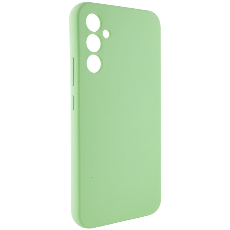 Чохол Silicone Cover Lakshmi Full Camera (AAA) для Samsung A54 5G (М'ятний/Mint)