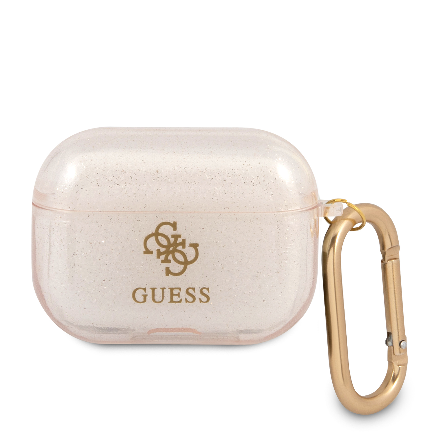 Чохол Guess TPU Colored Glitter Case for Airpods Pro Gold