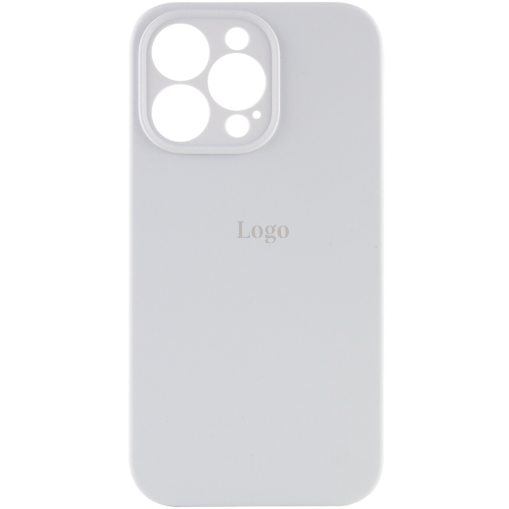 Чохол Silicone Case Full Camera Protective (AA) iPhone 13 Pro Max (Білий/Antiqua White)