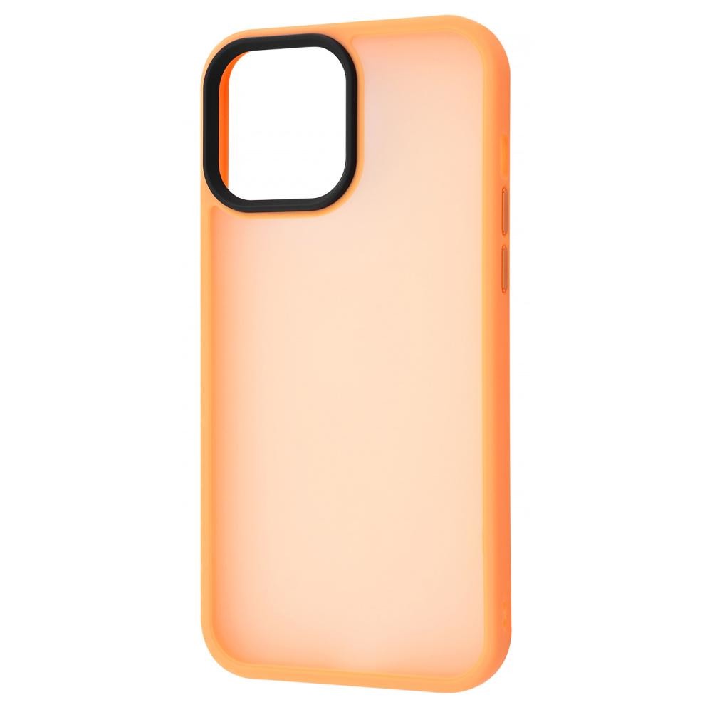 Чохол WAVE Matte Colorful Case iPhone 13 Pro Max (помаранчевий)