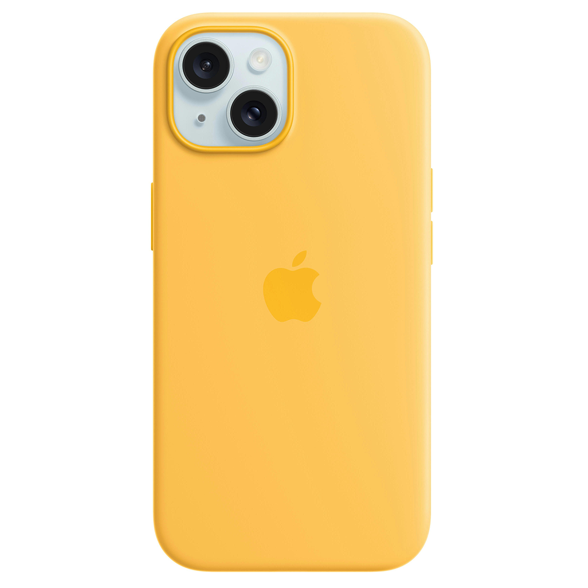 Чохол Silicone Case with MagSafe for iPhone 15, Sunshine (OEM)
