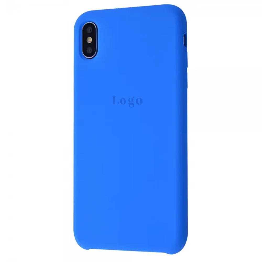 Чохол MaiKai Silicone для iPhone X/Xs - Surf Blue