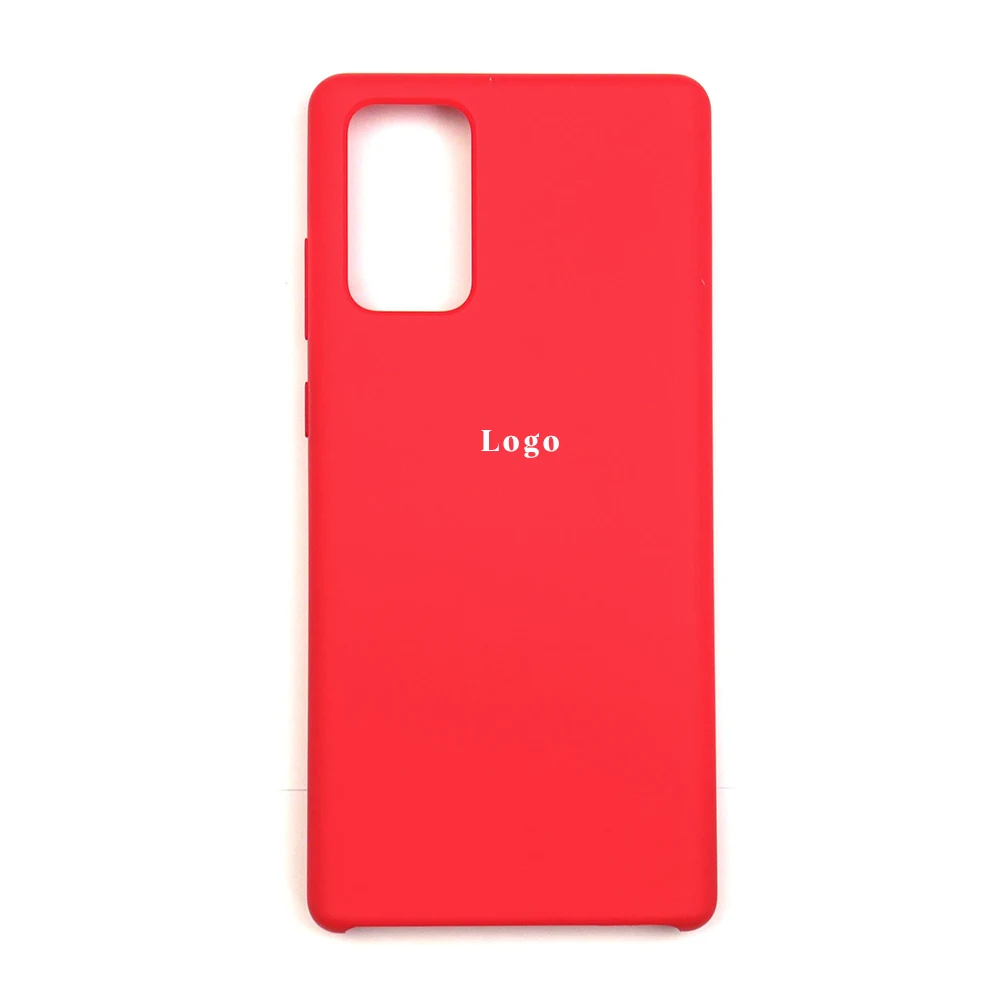 Чохол Silicone Case для Samsung Note 20 - Red