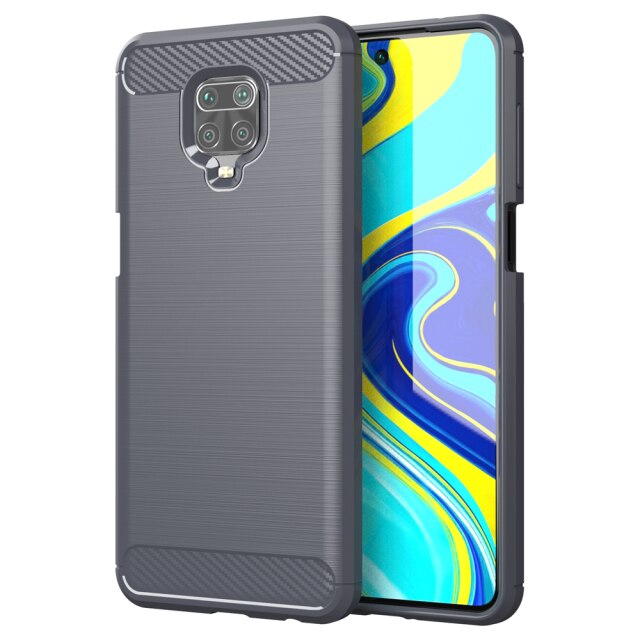 Чохол MiaMi Brushed для Xiaomi Redmi Note 9 Pro/Note 9s - Gray