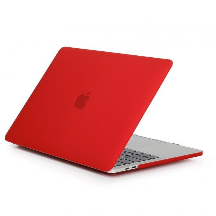 Накладка HardShell Crystal Case for MacBook Pro 13* M2, M1, Red