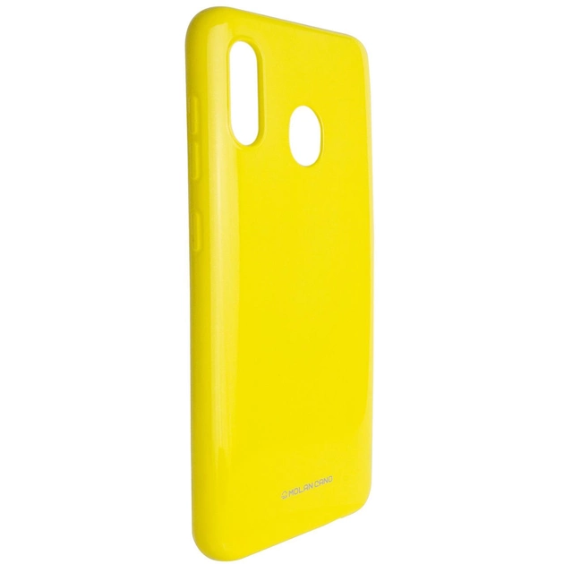 Чохол Molan Cano Glossy Jelly Case для Samsung Galaxy A40 (yellow)
