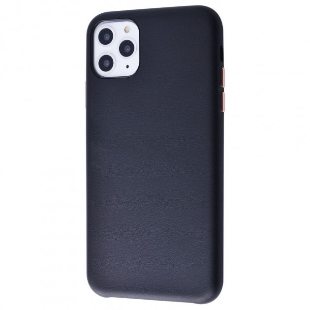 Habitu Macaron Leather Case for iPhone 11 Pro Max (black)
