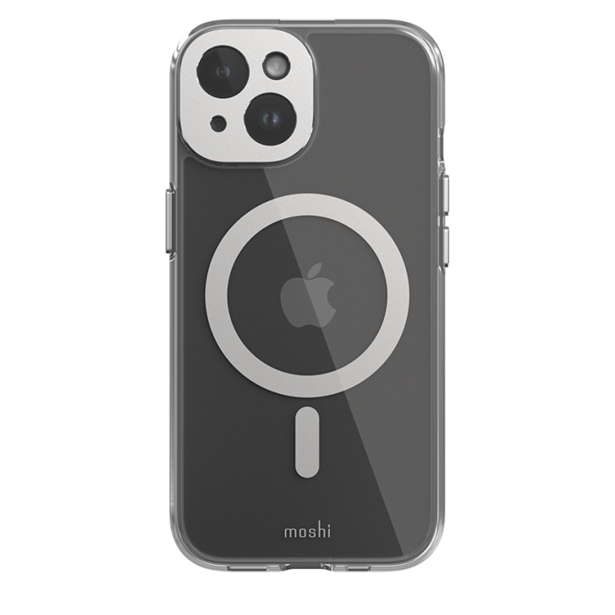 Чохол Moshi iGlaze Slim Hardshell Case Luna Silver for iPhone 15 (99MO231001)