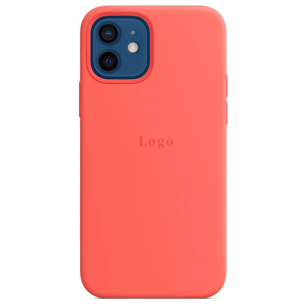 Чохол MaiKai Silicone для iPhone 12/12 Pro - Pink Citrus