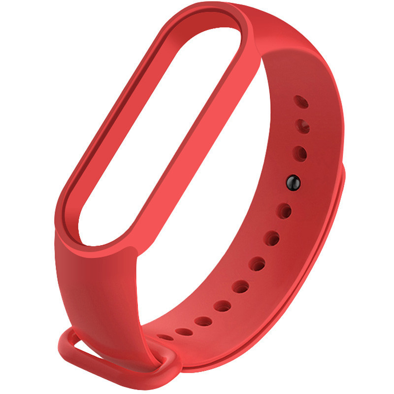 Силіконовий ремінець для Xiaomi Mi Band 3/4 - Red