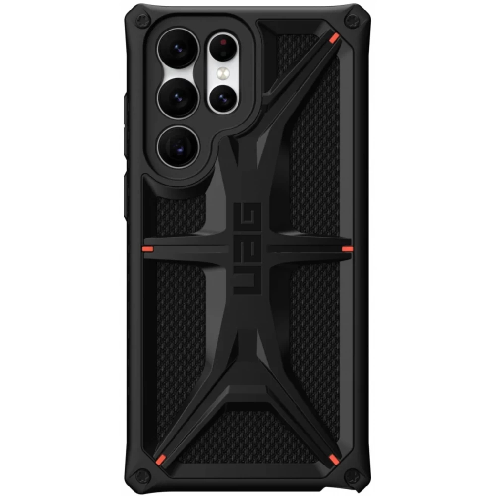 Чохол UAG для Samsung Galaxy S22 Ultra Monarch, Kevlar Black