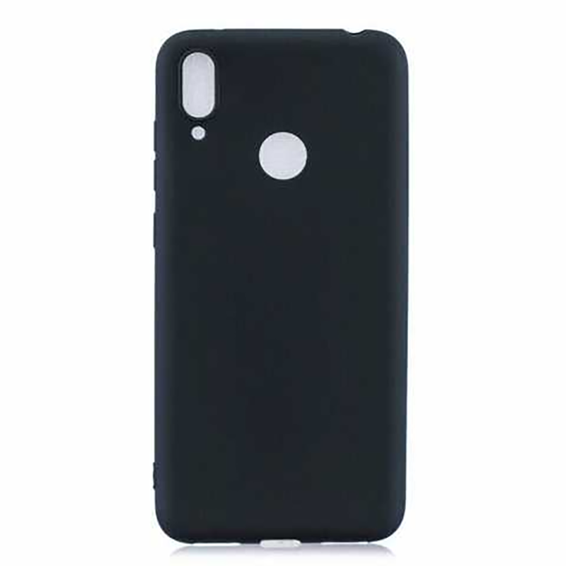 Чохол силіконовий 0,5 mm Black Matt Huawei Y7 2019 (black)