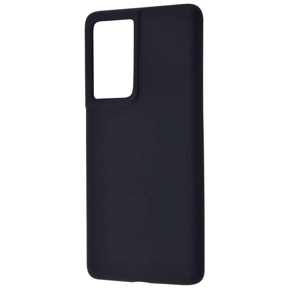 Чохол WAVE Full Silicone Cover Samsung Galaxy S21 Ultra (G998B) (чорний)