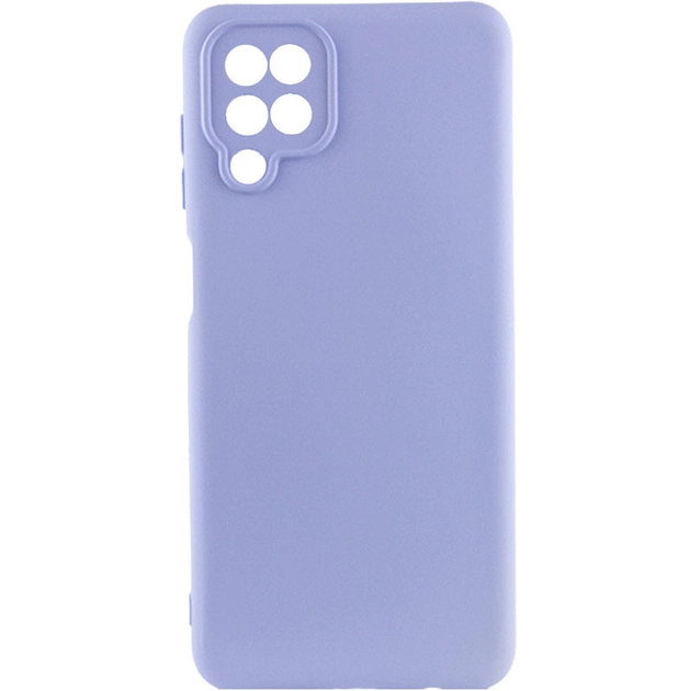 Чохол Silicone Cover Lakshmi Full Camera (A) для Samsung A12/M12 (Будковий/Dasheen)