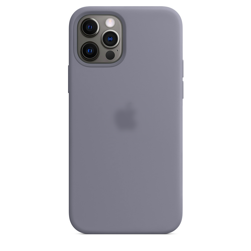 Чохол MaiKai Silicone для iPhone 12 Pro Max - Lavender Gray