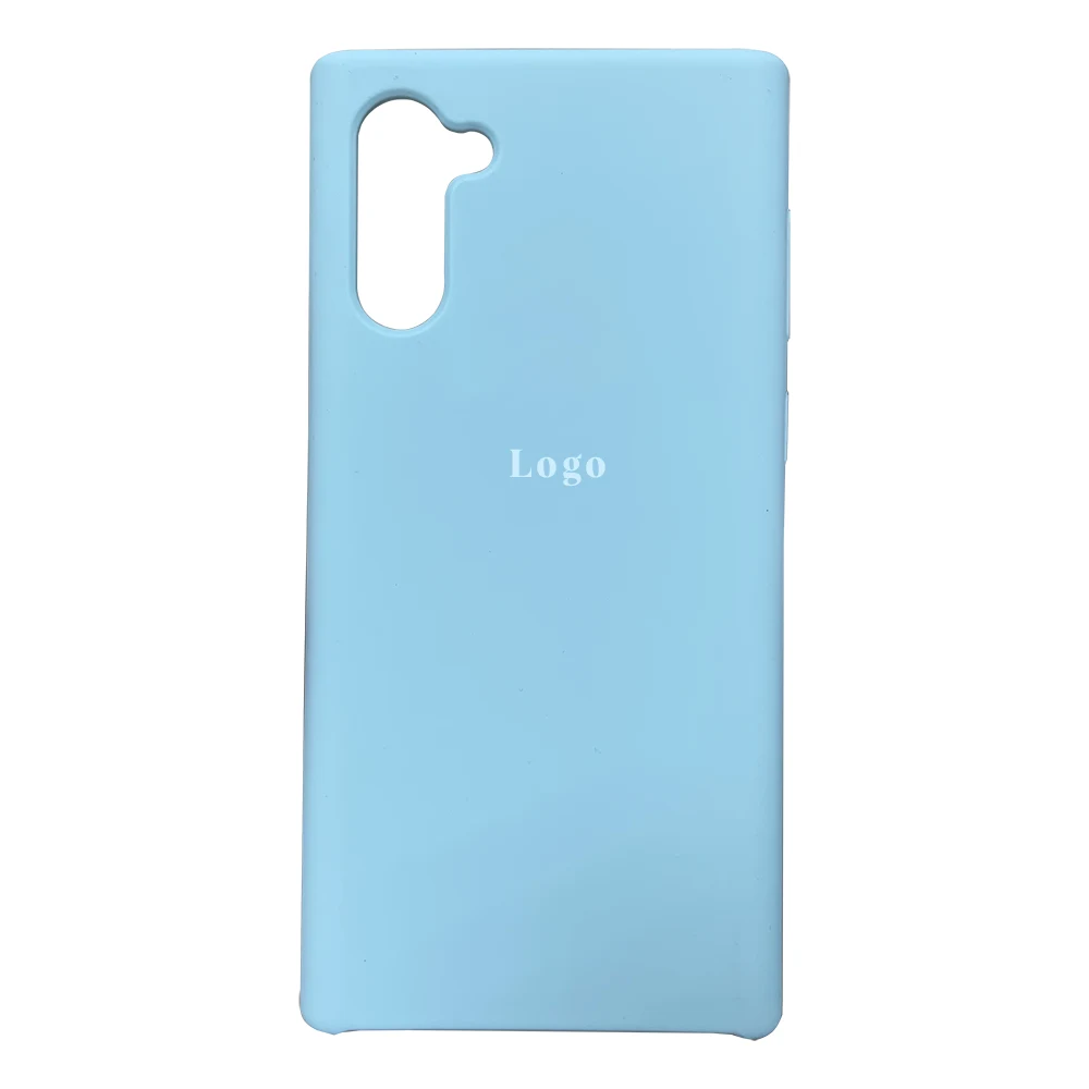 Чохол Silicone Case для Samsung Note 10 - Light Blue