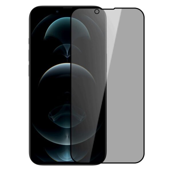 Захисне Скло Privacy 5D (full glue) для iPhone 13 Pro (6.1) Чорний