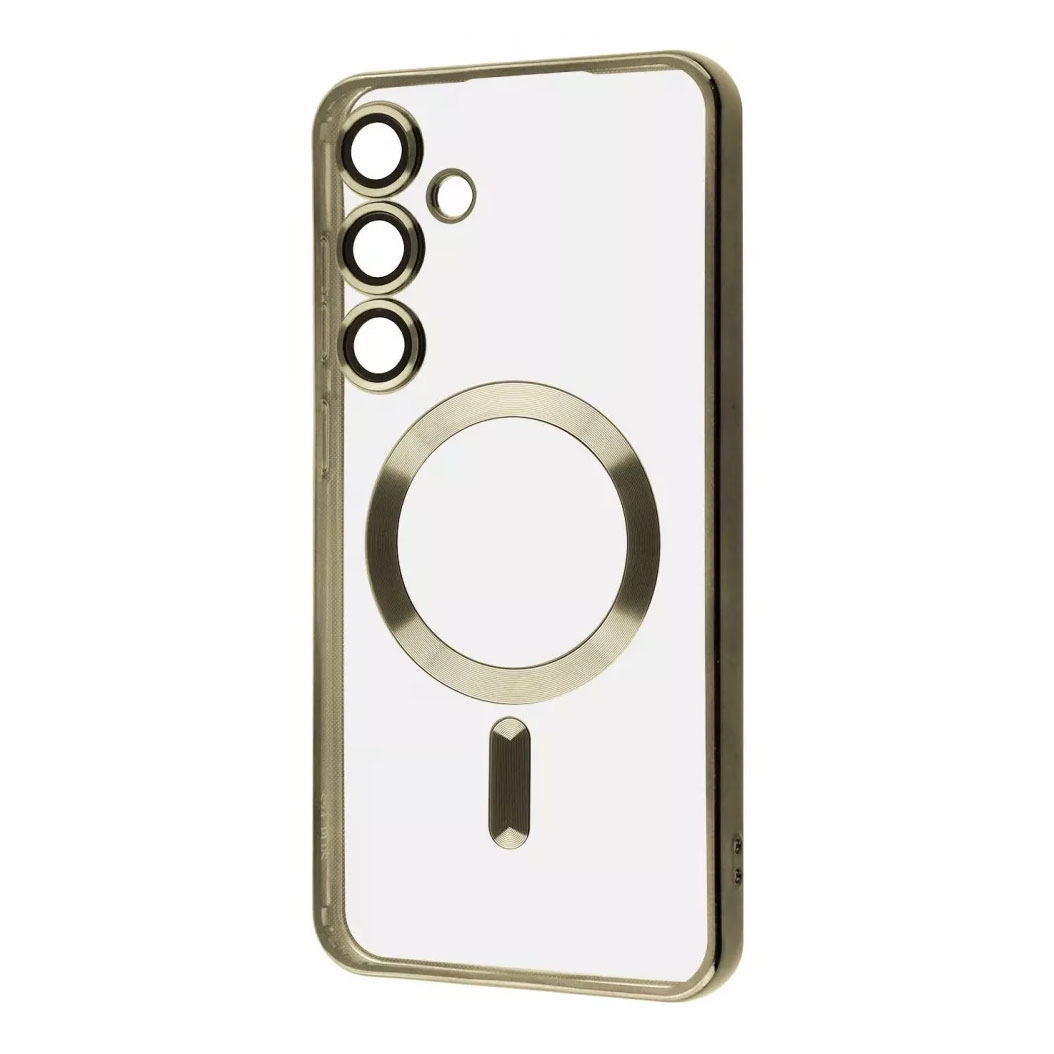 Чохол Metal Matte Case with Magnetic Ring for Samsung S26 (Gold)