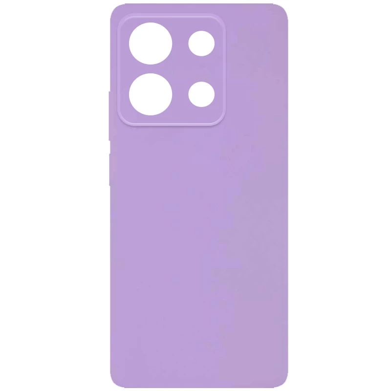 Чохол Full Silicone Case для Xiaomi Redmi Note 13 Pro 4G (Lilac)