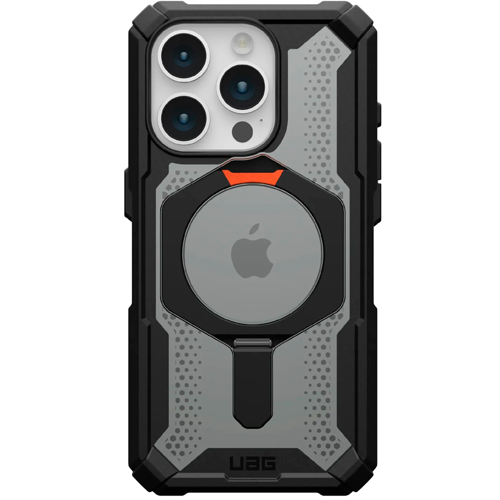 Чохол UAG для iPhone 15 Pro, Plasma XTE Magsafe, Black/Orange