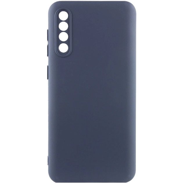 Чохол Silicone Cover Lakshmi Full Camera (A) для Samsung A50 (A505F)/A50s/A30s (Синій/Midnight Blue)