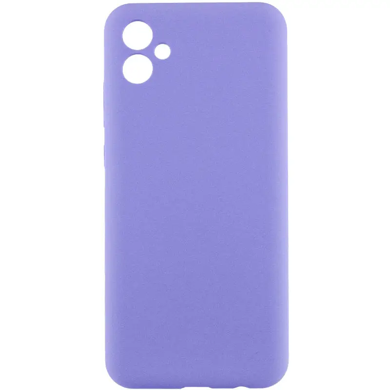 Чохол Silicone Cover Lakshmi Full Camera (AAA) для Samsung Galaxy A06 (Бузковий / Dasheen)