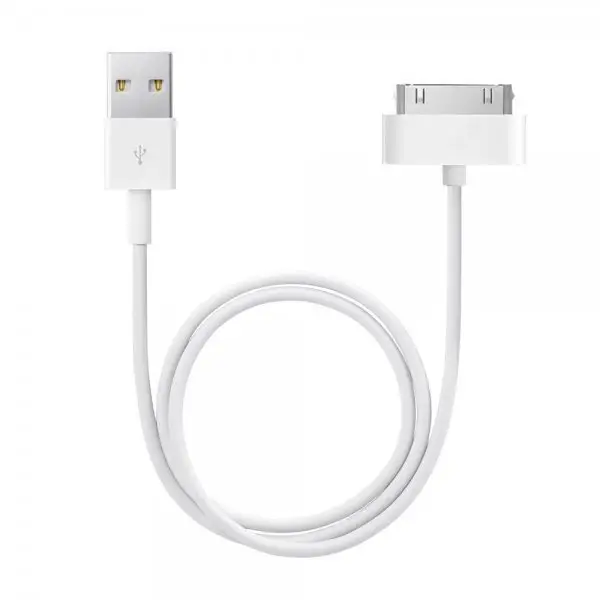 Cable Baseus 30-pin to USB Cable (1.2M) White