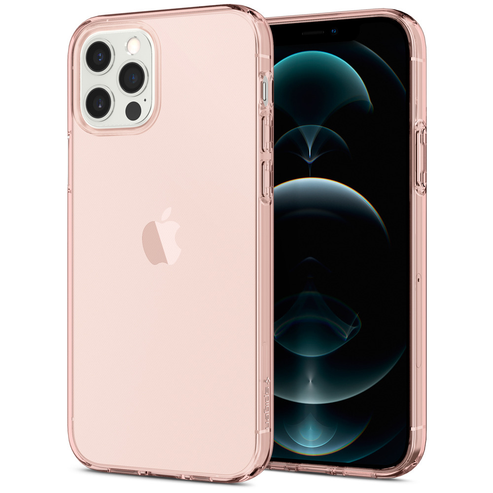 Чохол Spigen для Apple iPhone 12 Pro Max Crystal Flex, Rose Crystal