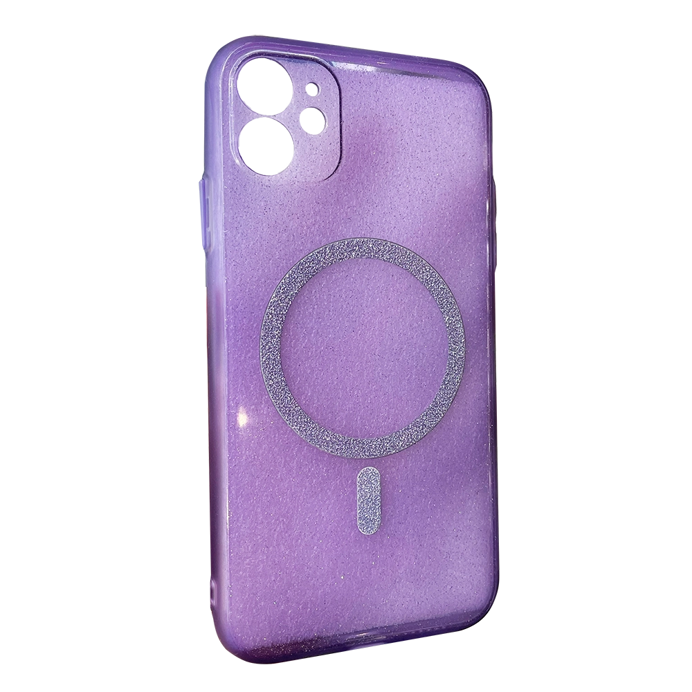 Чохол MaiKai Blinding Case with MagSafe iPhone 11 (фіолетовий)