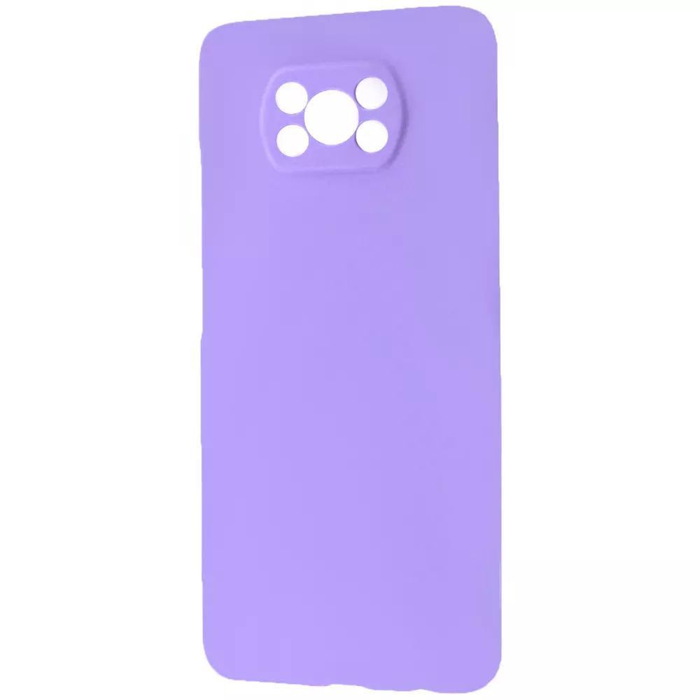 Чохол WAVE Full Silicone Cover Xiaomi Poco X3/Poco X3 Pro (світло-фіолетовий)