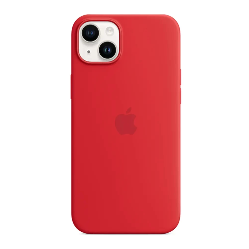 Чохол MaiKai Silicone Case with MagSafe для iPhone 14 Red (OEM)