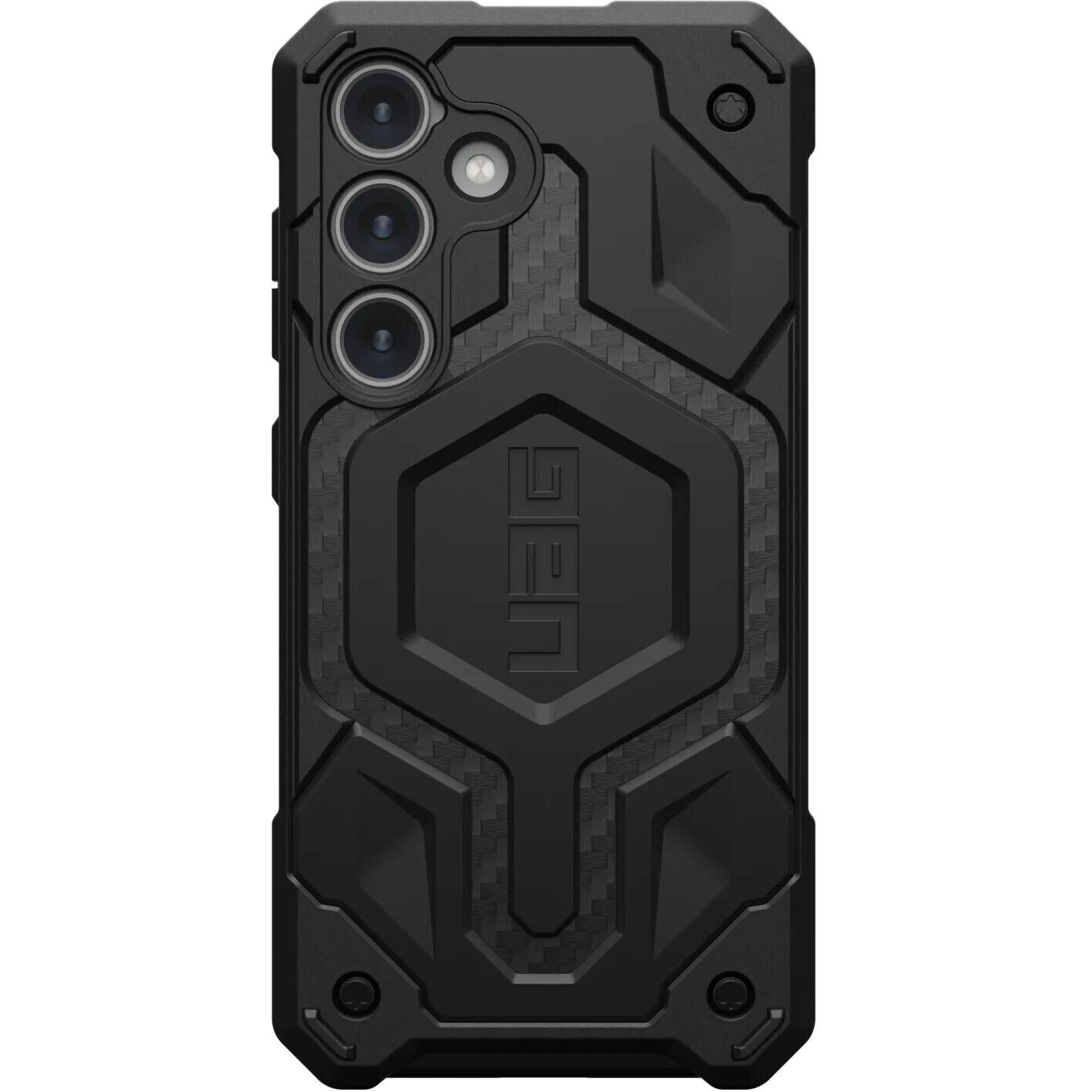 Чохол UAG для Samsung Galaxy S24, Monarch, Carbon Fiber